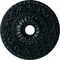 Ekena Millwork Vaduz Ceiling Medallion (Fits Canopies up to 3 1/2"), 23 1/2"OD x 3 1/2"ID x 2 1/8"P, Night Shade CM23VANSF - alternate 1